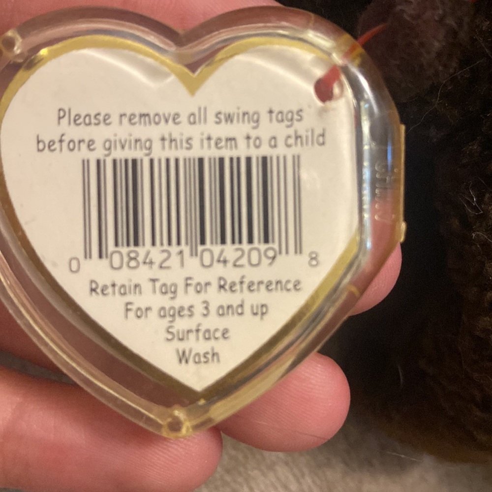1998 original baby buffalo beanie baby - Picture 4 of 4